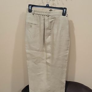 Talbots Tan Straight Leg Pants